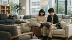 ソファ選びでわかる恋愛タイプ診断|A〜Dで見る距離感のクセ