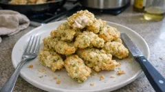 鶏むね肉がしっとりカリッ:あおさ香る米粉衣のとり天レシピ