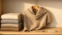 ニット収納の正解は畳み？伸びない吊るし方と型崩れ防止のコツ