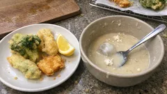 天ぷら粉なしでも大丈夫：卵白と薄力粉でサクサク衣を作る簡単レシピ