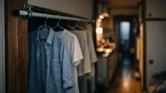 ダイソーのかもいフックで部屋干しスペースが増える 110円で動線が変わった話