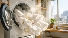乾燥機に入れるだけ、ウールボールでタオルがふんわりする理由と効果