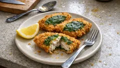 大葉をのせて揚げるだけ—いつものあじフライが軽やかに香るレシピ