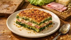 キャベツがごちそうに変わる。ハムとモッツァレラの「パルミジャーナ・ディ・ヴェルツァ」オーブン焼き