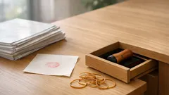 印鑑の印影がぼやける原因は目詰まり、輪ゴムで簡単お手入れする方法