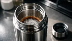 水筒の茶渋が落ちないときは酸素系漂白剤のつけ置きで解決